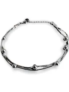 MYKI Silver-Plated Charm Bracelet