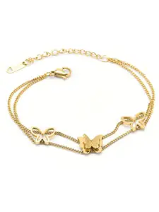 MYKI Gold-Plated Charm Bracelet