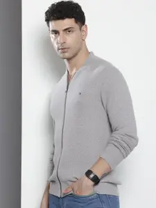 Tommy Hilfiger Self Design Pure Cotton Sweaters