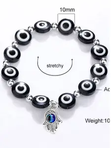 EL REGALO Women Cats Eye Elasticated Bracelet