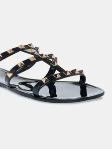 Forever Glam by Pantaloons Women Embellished Open Toe Flats