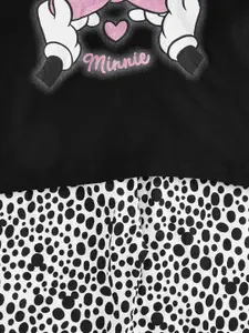Pantaloons Junior Girls Minnie Mouse Printed Night suit