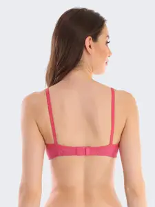 POOJA RAGENEE Pack Of 2 Full Coverage Seamless Cups Cotton Bra MQ3040_ON_NBLU_28B