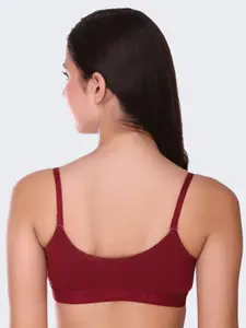 POOJA RAGENEE Pack Of 2 All Day Comfort Non Padded Full Coverage Cotton Workout Bra