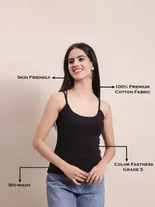 FBAR Pack Of 2 Pure Cotton Bio Wash Sports Camisoles