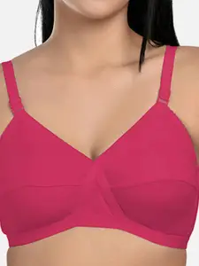 StyFun Pack Of 2 Non-Wired Non-Padded Cut & Sew Full Coverage Dry-Fit All Day Comfort Bra