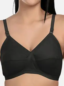 StyFun Pack Of 3 Non Padded Full Coverage All Day Comfort Dry Fit Everyday Bra