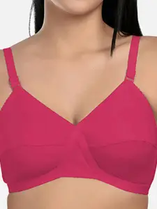 StyFun Pack Of 3 Full Coverage All Day Comfort Dry Fit Cotton Everyday Bra