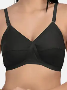 StyFun Pack Of 3 Full Coverage All Day Comfort Dry Fit Cotton Everyday Bra