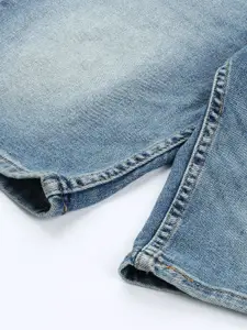 Levis Men Washed Slim Fit Denim Shorts