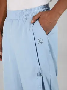 CHKOKKO Men Mid Rise Sports Joggers