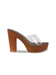 Catwalk Open Toe Platform Heels