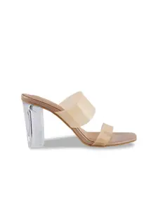 Catwalk Open Toe Block Heels
