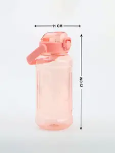 Home Centre Atlantis Pink Water Bottle with Lid - 2 L