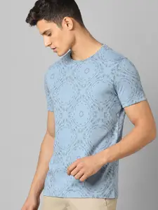 Allen Solly Sport Ethnic Printed Pure Cotton Slim Fit T-shirt