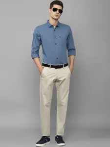 Allen Solly Men Slim Fit Mid-Rise Chino Trousers