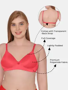 Tweens Backless Lightly Padded Full Coverage T-shirt Bra