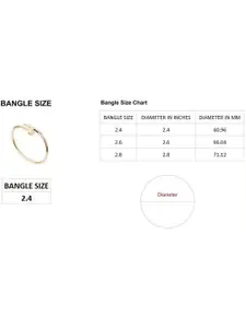 MYKI Unisex Nail Design Gold-Plated Cuff Bracelet