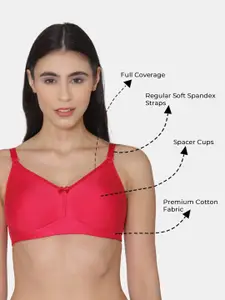 Tweens Super Support Cotton Minimizer Bra With Full Coverage