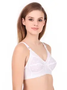Piylu Pack of 3 Full Coverage Non Padded All Day Comfort Bra