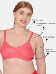 Tweens Women Non Padded Every Day Seamless T-Shirt Bra