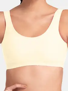 Tweens Racer-Back Seamless Sports Bra