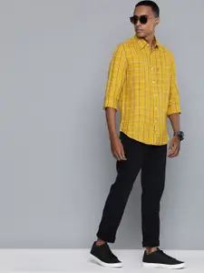 Levis Redloop Linen Slim Fit  Checked Casual Shirt