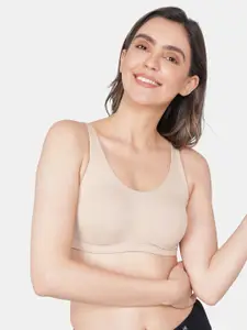 Jockey Super Combed Cotton Stretch Slip On Bra With StayFresh Treatment-1550