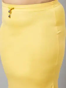 Curves By ZeroKaata Pack Of 2 Plus Size Mermaid Fit Saree Shapewear Petticoat