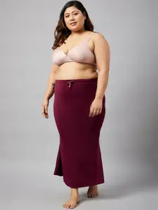 Curves By ZeroKaata Pack Of 2 Plus Size Mermaid Fit Saree Shapewear Petticoat