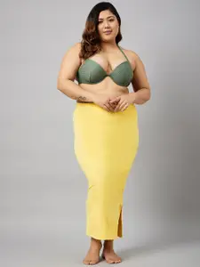 Curves By ZeroKaata Pack Of 3 Plus Size Seamless Saree Shapewear Petticoat