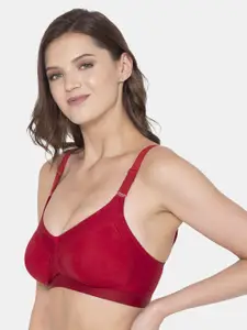 Souminie Pack Of 2 Full Coverage Seamless Cotton Minimizer Bra