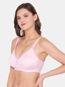 Souminie Pack of 3 All Day Comfort Full Coverage Bra SS-905-MG-PK-RD-3PC_NS