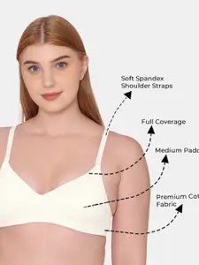 Tweens Medium Padded Full Coverage Tshirt Bra