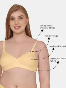 Tweens Medium Padded Full Coverage Tshirt Bra