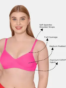 Tweens Medium Padded Full Coverage Tshirt Bra