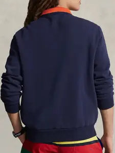 Polo Ralph Lauren Alphanumeric Printed Cotton Pullover Sweatshirt