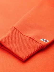 Tommy Hilfiger Brand Logo Printed Pure Cotton Sweatshirt