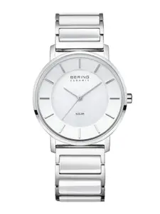BERING Solar Women Stainless Steel Straps Analogue Solar Watch 19535-754