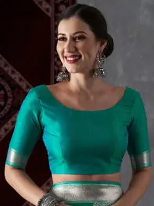 Mitera Ethnic Motifs Woven Design Zari Kanjeevaram Saree