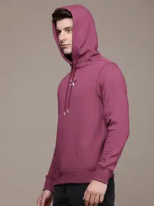 Calvin Klein Jeans Minimal Brand Logo Embroidered Detail Hooded Sweatshirt