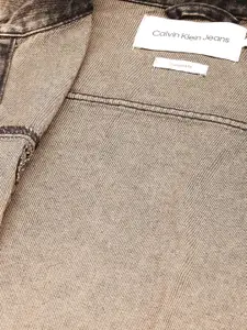 Calvin Klein Jeans Pure Cotton Oversized Fit Faded Denim Jacket