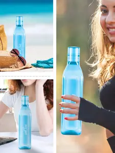 Milton Prive Pet Sky Blue Leak Proof Water Bottle - 1L