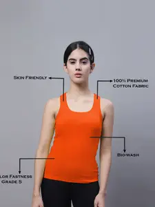 FBAR Pack Of 2 Cotton Racerback Tank Tops