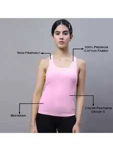 FBAR Pack Of 2 Racerback Bio Wash Pure Cotton Regular Tank Top