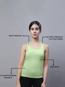 FBAR Scoop Neck Cotton Tank Top