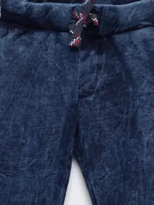 U.S. Polo Assn. Kids Boys Blue Jogger Track Pants