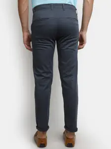 V-Mart Men Mid-Rise Cotton Chinos Trousers