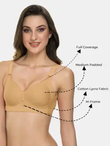 Tweens Lite Wite Minimiser Support Medium Padded Cotton-Spandex Bra