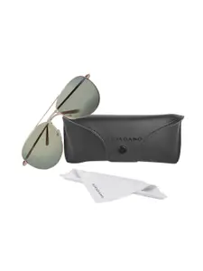 GIORDANO Men Aviator Sunglasses With UV Protected Lens